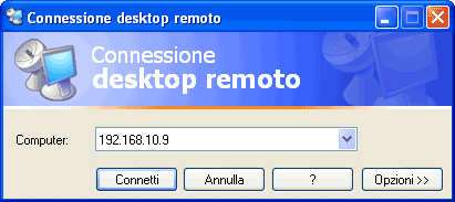 Collegamento al computer remoto