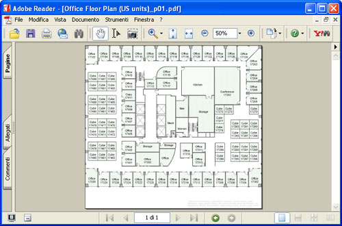 Il documento convertito in Adobe Acrobat.